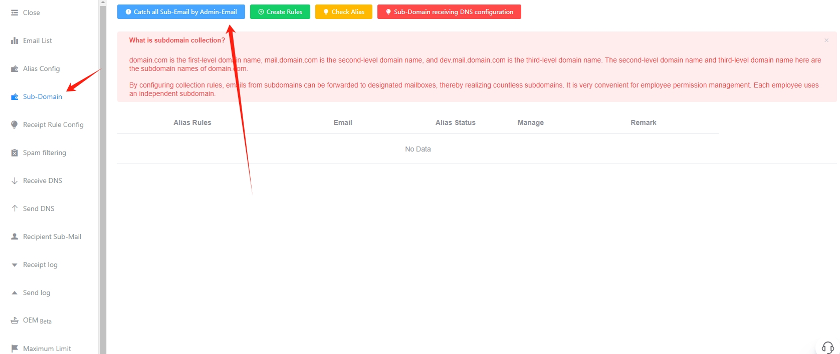 Configuración de reglas de recopilación