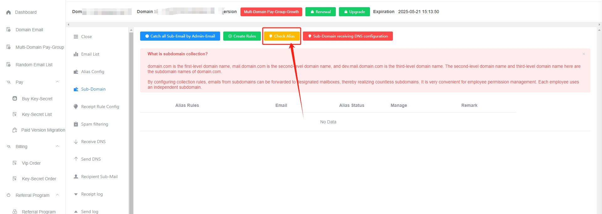 Configuración de reglas de recopilación