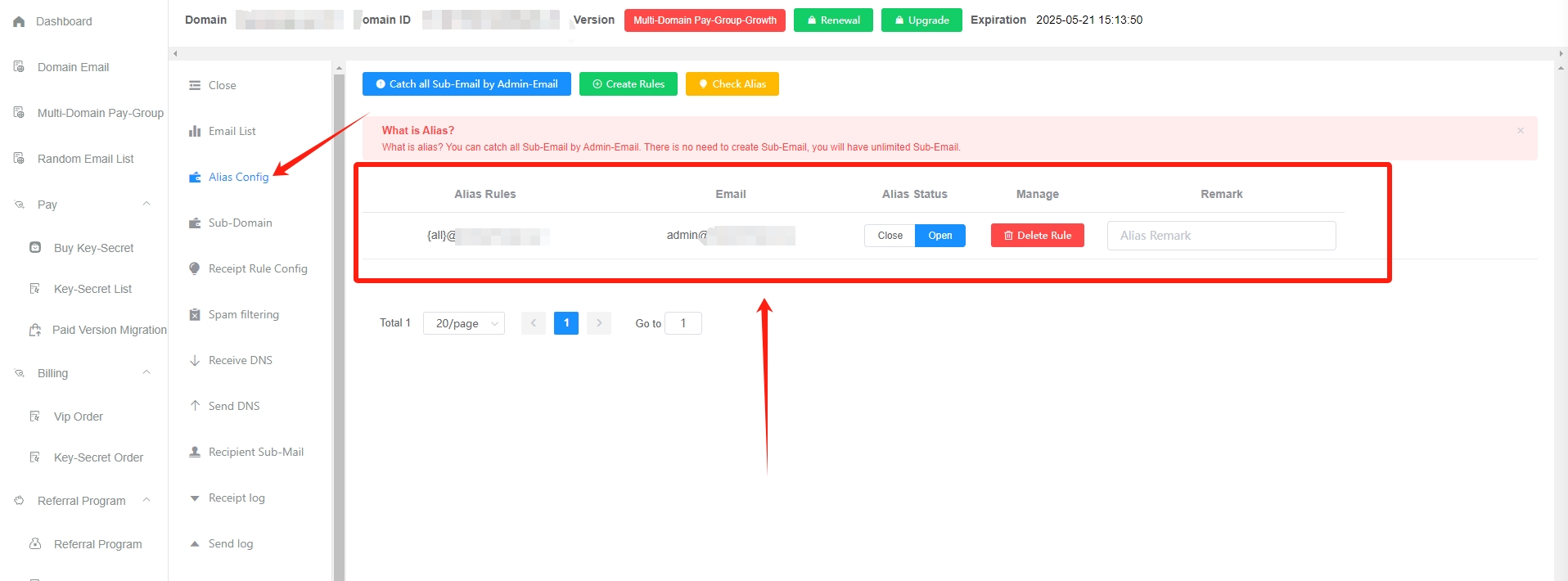 Configuración de reglas de recopilación